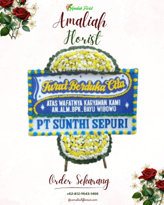 Papan Bunga Duka di Paseh Kaler